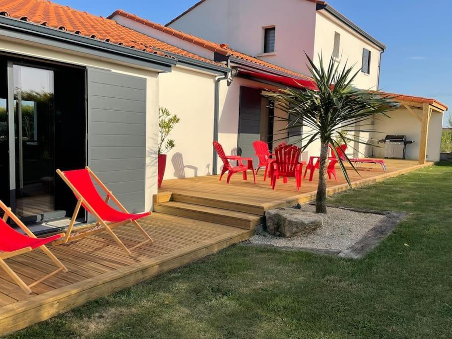 Villa Grand Standing Avec Piscine Proche Nantes La Chapelle-Heulin エクステリア 写真
